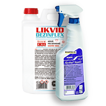 Dezinfekčné prostriedky