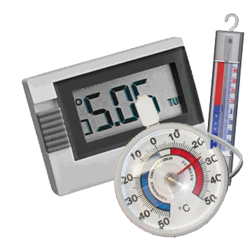 Teplomery chladničkové