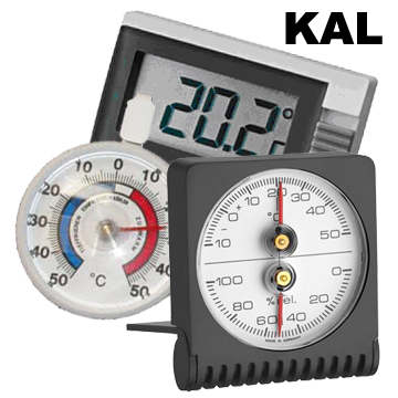 Kalibrované teplomery a vlhkomery