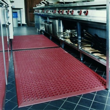 Rohož Sanitop gastro červená 297