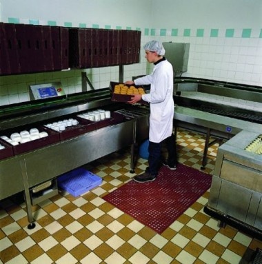 Rohož Sanitop gastro červená 152