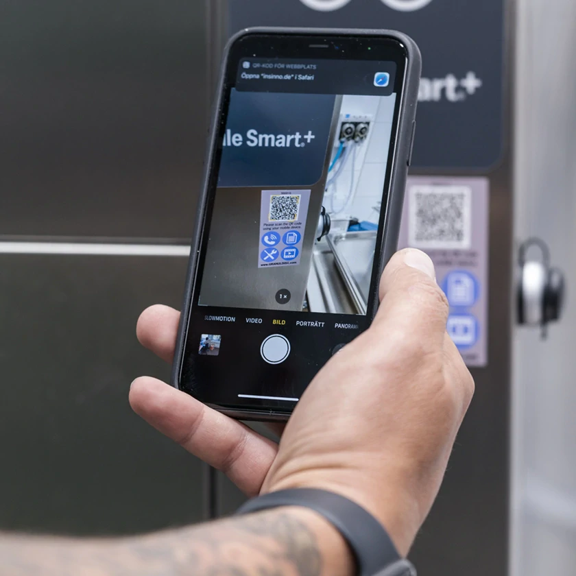 Umývačka GRANULE FLEXI® na čierny riad a GN