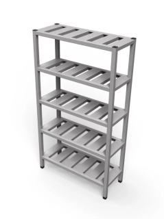 Regál nerezový PZ5r