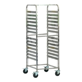 Regál RTP2 na 15xGN2/1 nádoby a plechy na pečenie